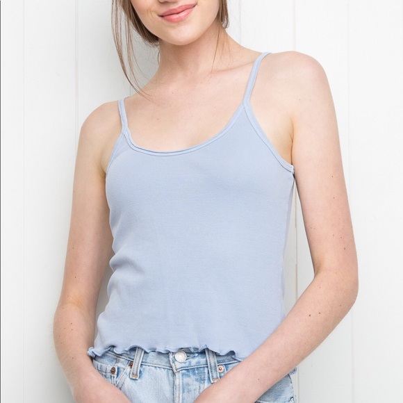 Brandy Melville Tops - brandy melville blue kimbell tank